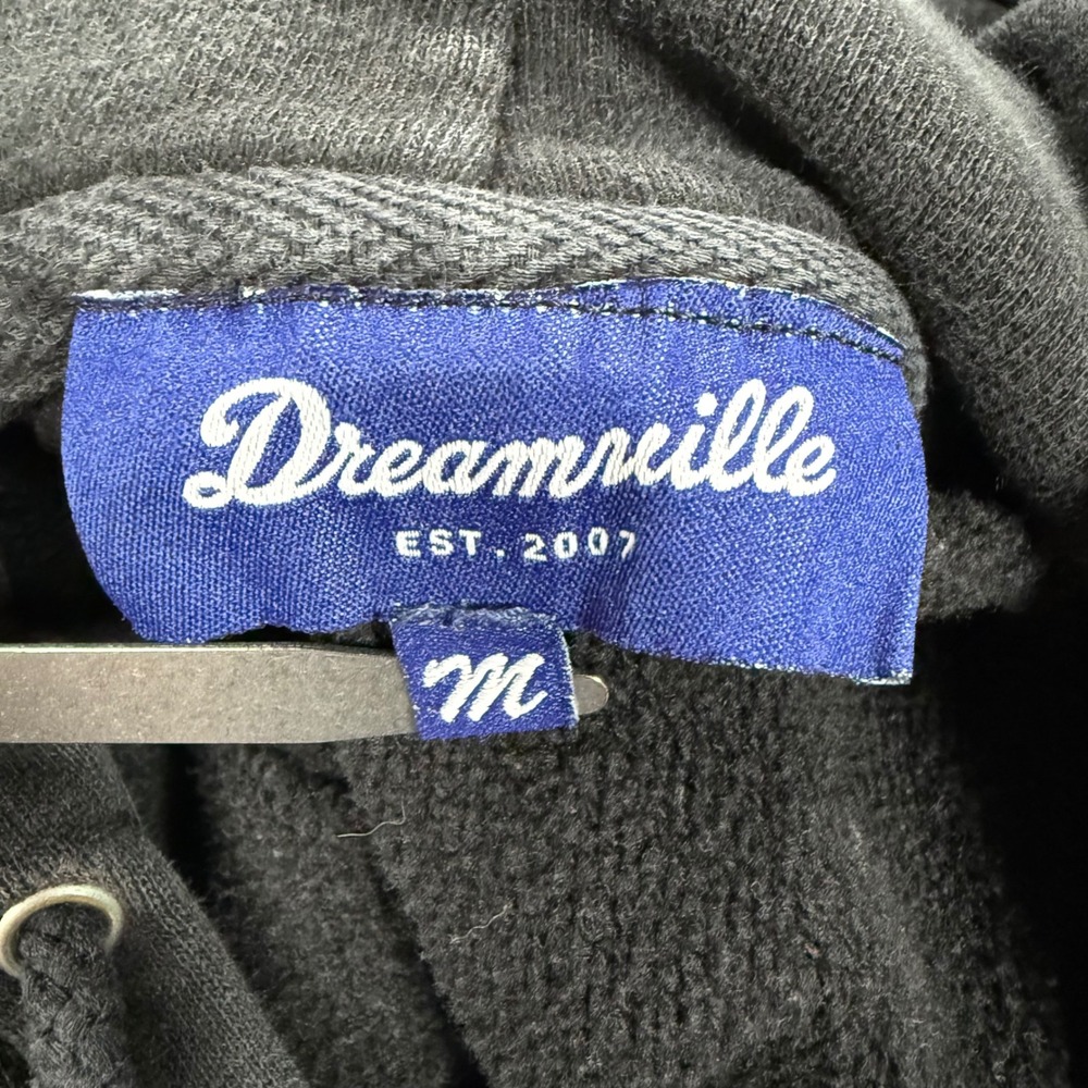Dreamville Classic Logo Hoodie Men's Medium Black J Cole Official Merch Pullover - Picture 6 of 9